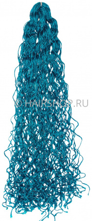ЗИЗИ Косички ВОЛНИСТЫЕ Hair Shop, 110 гр.,  №F21 (голубые)
