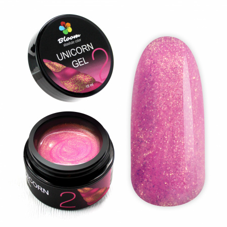 Гель BLOOM Unicorn №02, 15 мл.