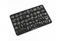 Трафарет для стемпинга металл. LESLY 9,5*14,5 см. Flowerbed 3