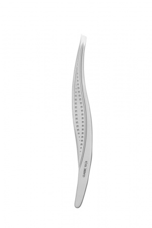 Пинцет для бровей STALEKS Classic TC-12/3 (широкие скошенные кромки)