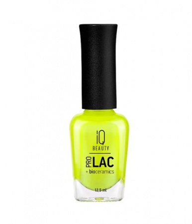 Лак для ногтей IQ Beauty №073 профессиональный укрепляющий с биокерамикой PROLAC, 12.5 мл.
