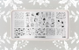 Пластина для стемпинга Go Stamp №260 Frosty The Snowman