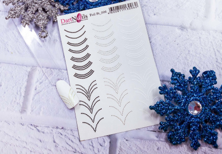 Слайдер дизайн  3D Sticker Foil St_006