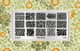 Пластина для стемпинга Go Stamp №230 Floral anatomy