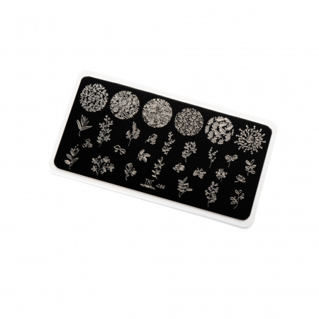 Пластина для стемпинга TNL (mini plants), 12*6 см., №89