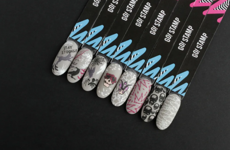 Пластина для стемпинга Go Stamp №257 Dark Secret
