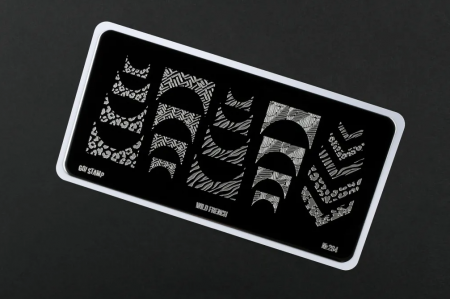 Пластина для стемпинга Go Stamp №284 Wild French
