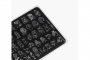 Трафарет для стемпинга металл. LESLY 8*12 см. Girls 1