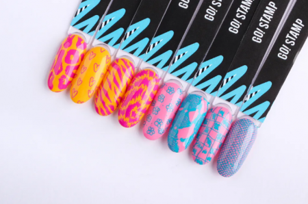 Пластина для стемпинга Go Stamp №219 Mix and match 2 by @gara.nails