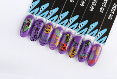 Пластина для стемпинга Go Stamp №253 Skeleton