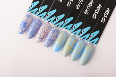 Пластина для стемпинга Go Stamp №096 Broken Mirror