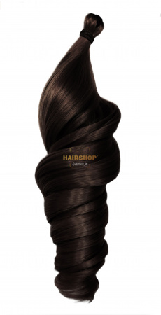Волосы Пони HairUp! для точечного афронаращивания, цвет № 6 (1,4 м./100 гр.)