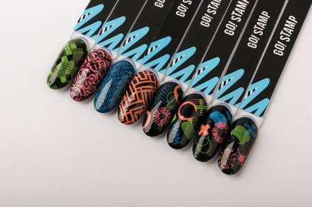 Пластина для стемпинга Go Stamp №080 Zigzag by @mariapetrzak