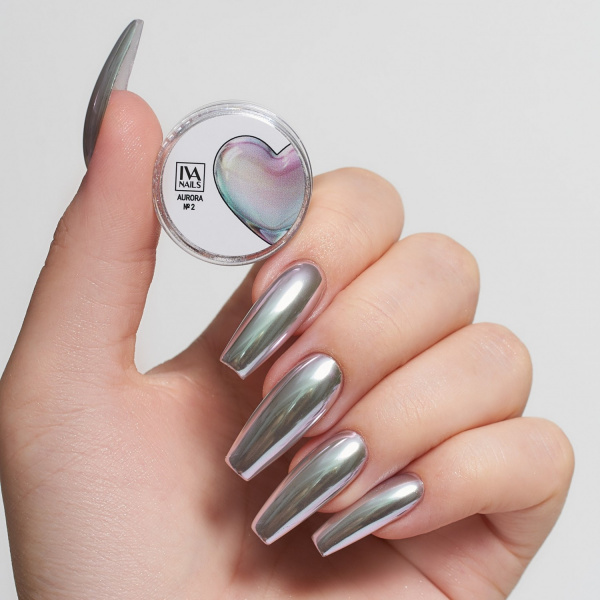 Втирка IVA Nails Aurora №02, 0,2 гр.