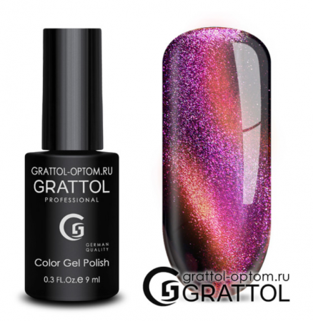 Гель-лак Grattol 9D Cat Eye №03, 9 мл.