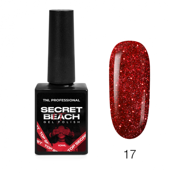 Гель-лак TNL Secret beach СВЕТООТРАЖАЮЩИЙ №17 Сладкая власть, 10 мл.