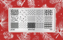 Пластина для стемпинга Go Stamp №266 Winter Patterns