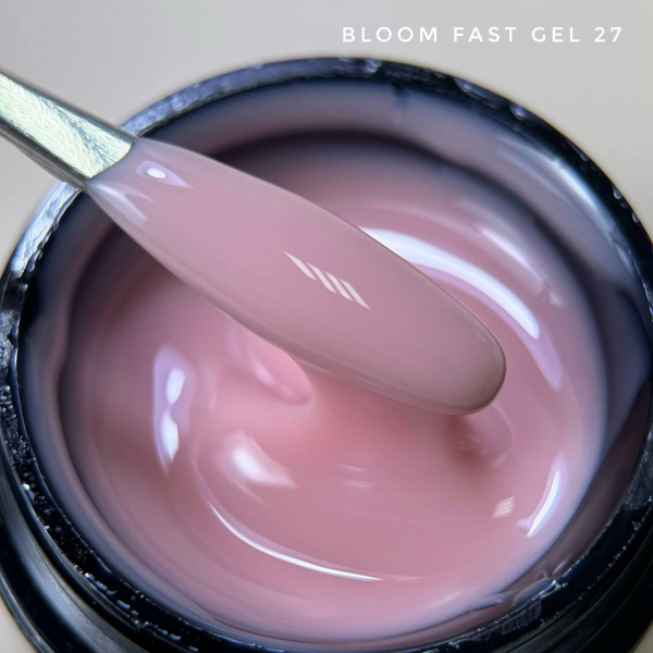 Гель Bloom камуфляж №27 низкотемпературный Fast Gel, 15 мл.