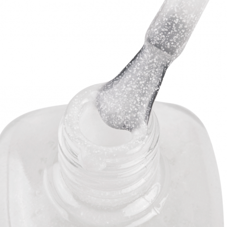Лак для ногтей IQ Beauty №087 FLUFFY DOWN профессиональный укрепляющий с биокерамикой PROLAC, 12.5 мл.