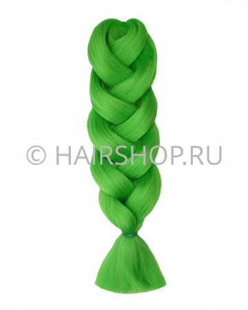 Канекалон HairShop 2BRAIDS З 7 салатовый яркий, 100гр.