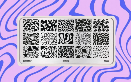 Пластина для стемпинга Go Stamp №306 Rhythm