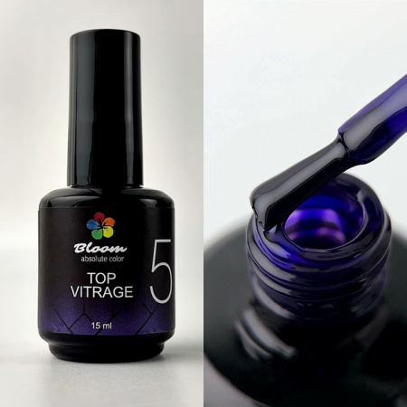 Топ BLOOM Vitrage (витражный) №5, 15 мл.