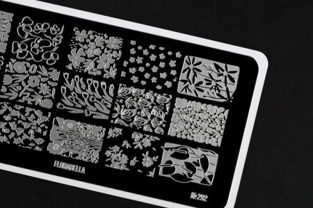 Пластина для стемпинга Go Stamp №292 Florabella