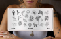 Пластина для стемпинга Go Stamp №149 Tattoo Shop