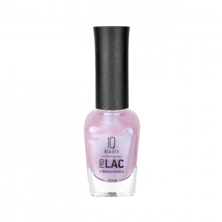 Лак для ногтей IQ Beauty №085 BUBBLES профессиональный укрепляющий с биокерамикой PROLAC, 12.5 мл.