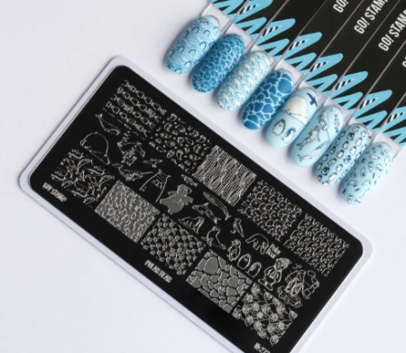 Пластина для стемпинга Go Stamp №272 Polar Bear