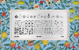 Пластина для стемпинга Go Stamp №185 Juicy Fruit