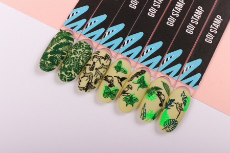 Пластина для стемпинга Go Stamp №062 Tropicana - @alyu.nails