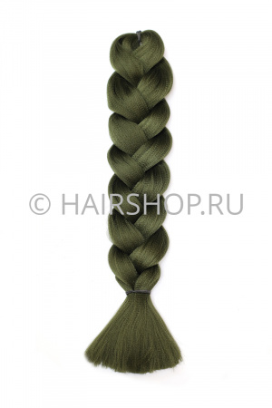 Канекалон HairShop 2BRAIDS З 22 зеленый, 100гр.